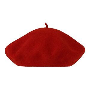 8517 Modelaine Beret- Red/1sfm Red, One